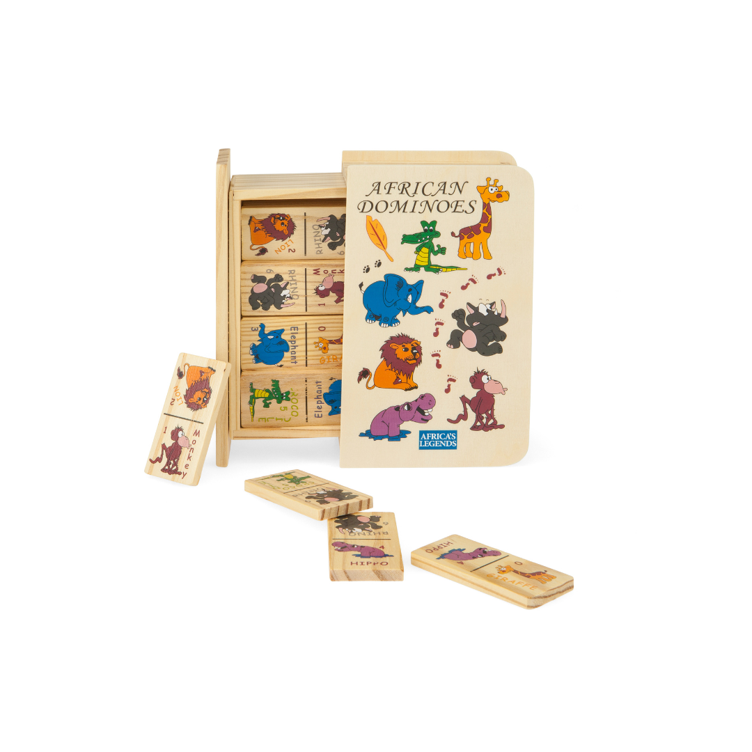 African Dominoes Set
