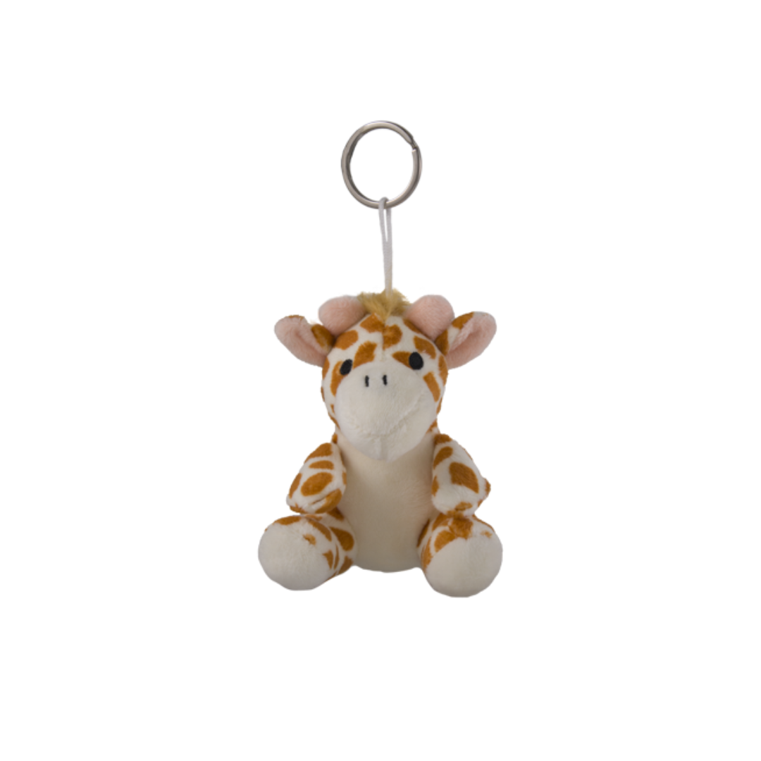 Giraffe Teddy Keychain