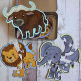 The Big Five Animal Puzzles | 5-in-a-box