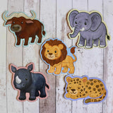 The Big Five Animal Puzzles | 5-in-a-box