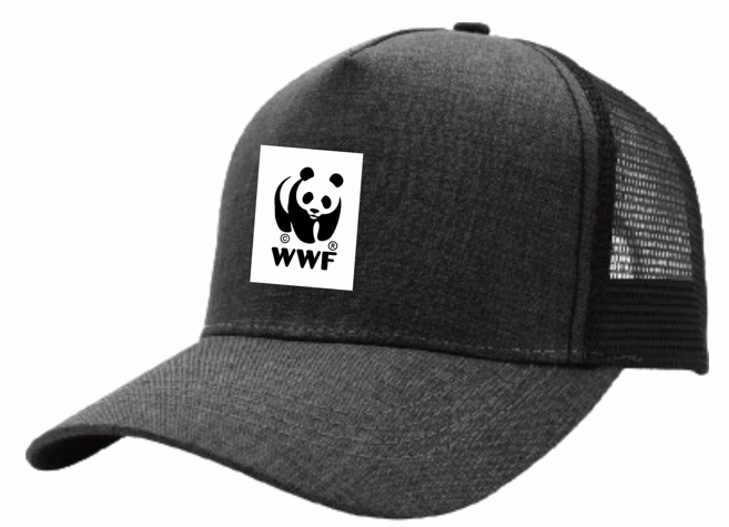 WWF Charcoal Trucker Cap