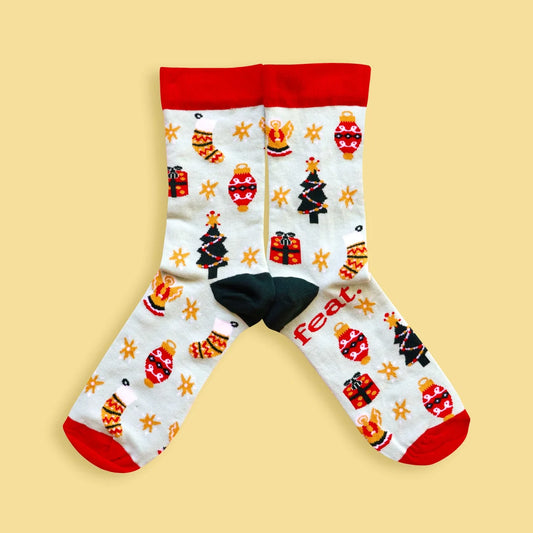 Ladies Christmas Cheer Socks