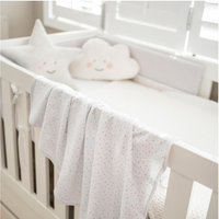 Cotton Stretch Blanket - Stone