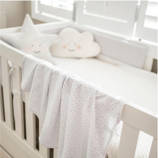 Cotton Stretch Blanket - Stone