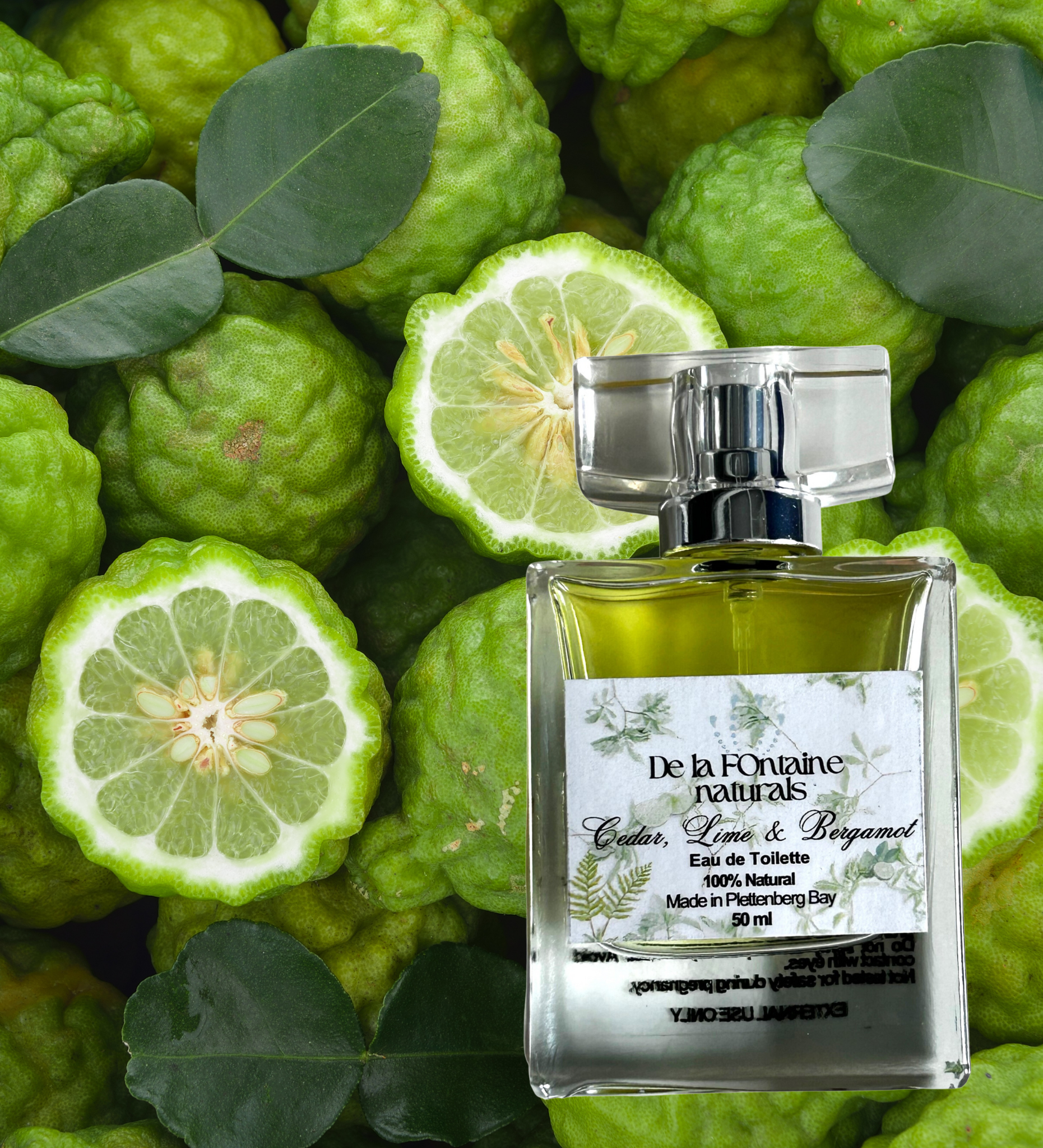 De La Fontaine Cedar, lime & Bergamot Eau de Toilette 50 ml