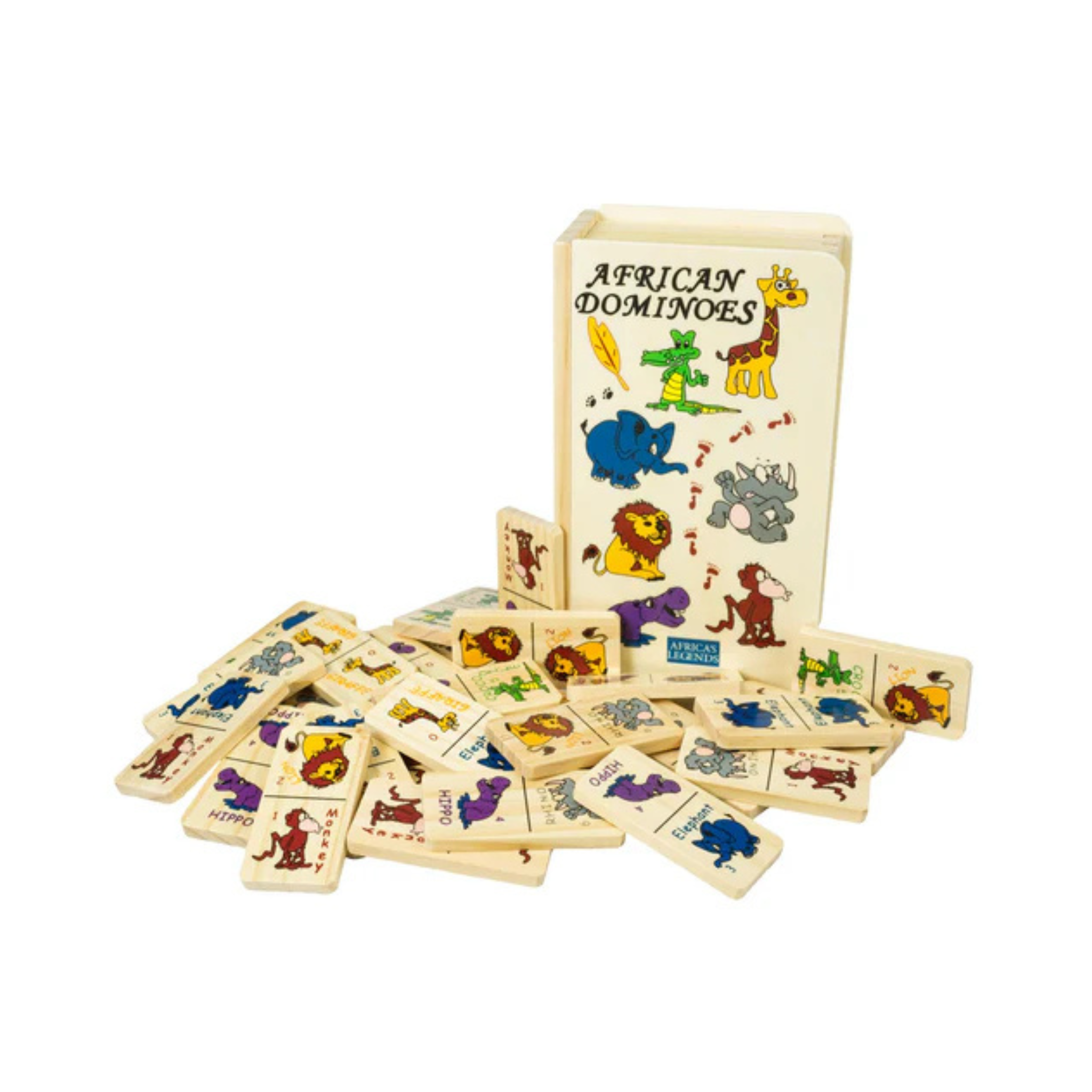 African Dominoes Set