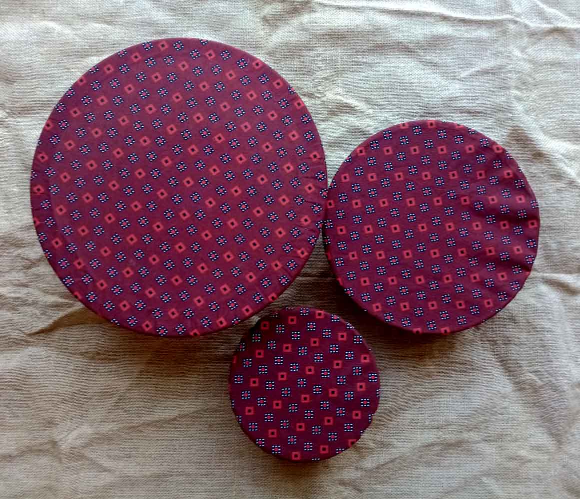 Ecoelephant Cotton Shweshwe bowl cover set