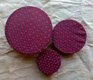 Ecoelephant Cotton Shweshwe bowl cover set