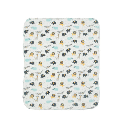 Giraffe Fluffy Blanket & Teddy