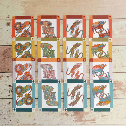 South African Wildlife Playing Cards
