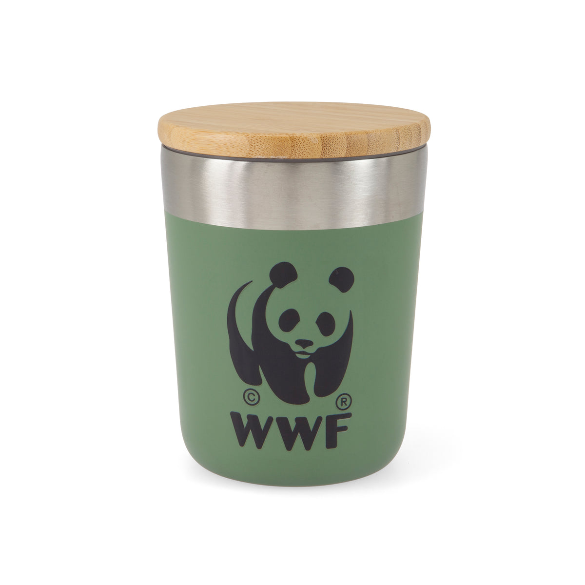 WWF Green Insulated Mug