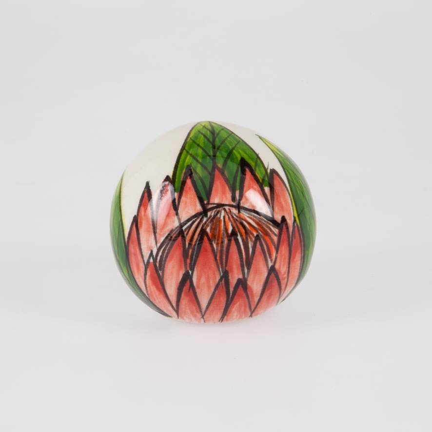 Protea Ornament – Handcrafted Ceramic