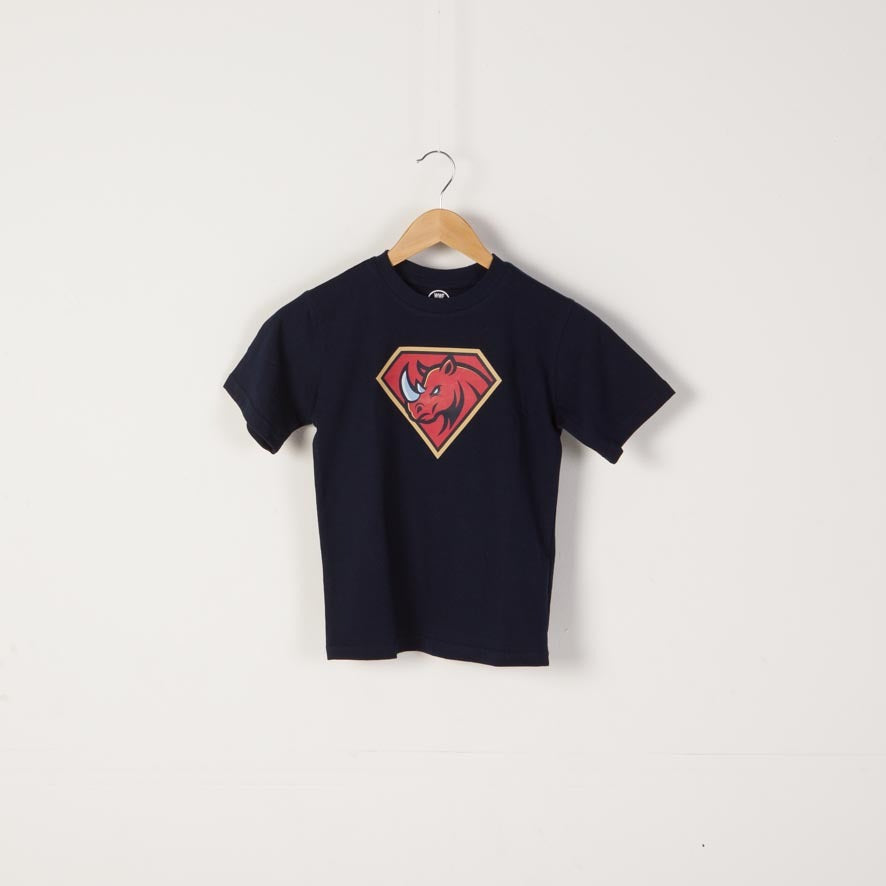 Kids Rhino Superhero Tee