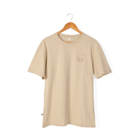 Panda Embroidered T-Shirt | 100% Cotton