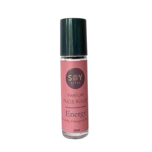 Energy Aromatherapy Roller | Wild Litchi, Orange & Bergamot | 10ml