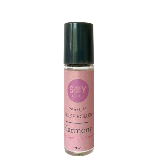 Harmony Aromatherapy Roller | Rose, Geranium & Jasmine | 10ml