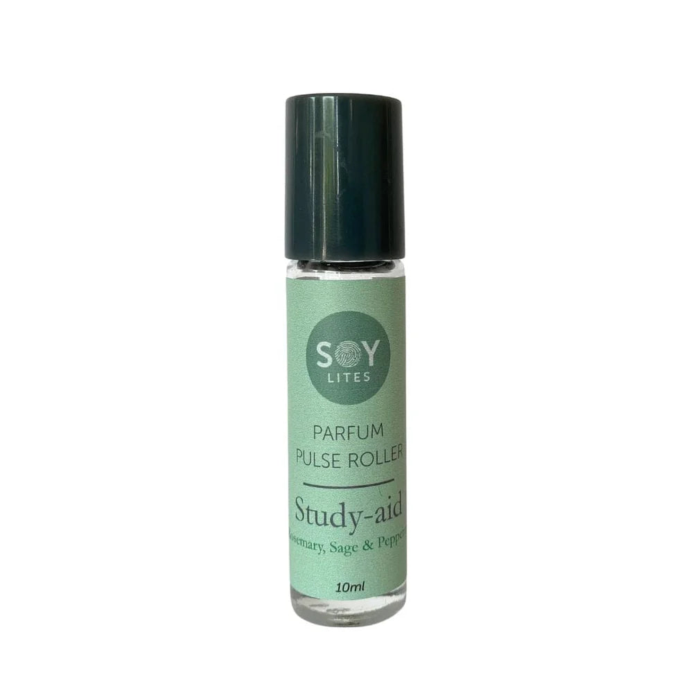Study-Aid Aromatherapy Roller | Rosemary, Sage & Peppermint | 10ml