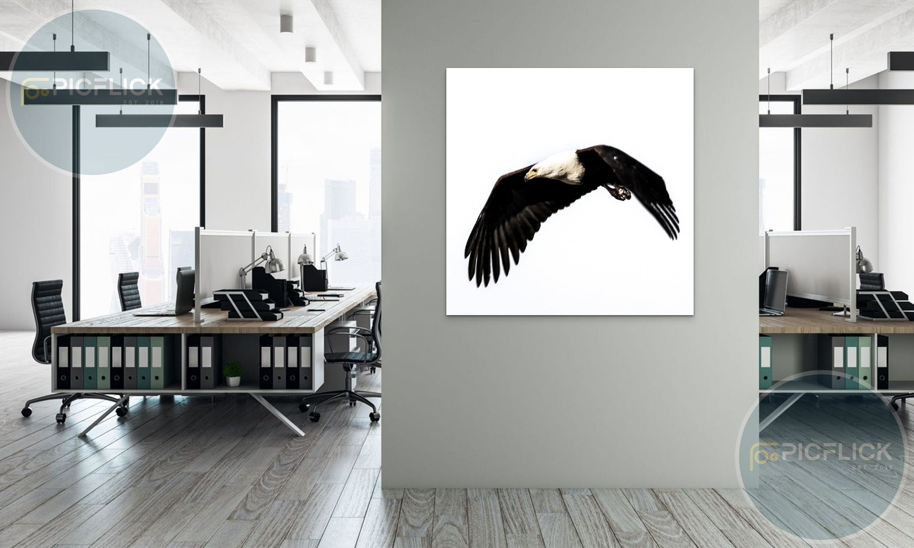 Flying fish eagle