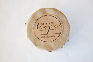 Give her Hope - Round Soap - Coffee Bean & Vanilla