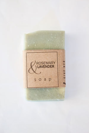 Give her Hope – Rectangular Soaps (small) - Rosemary & Lavender
