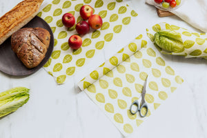 Vegan Wax Wrap roll leaves 35 x 90 cm
