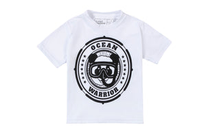 Kids Ocean Diver T-shirt White