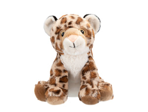 Recycled Plush Toy Leopard 23cm