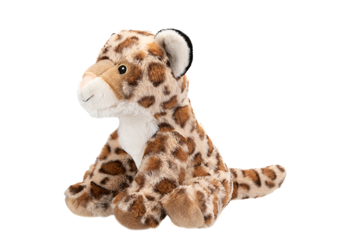 Recycled Plush Toy Leopard 23cm