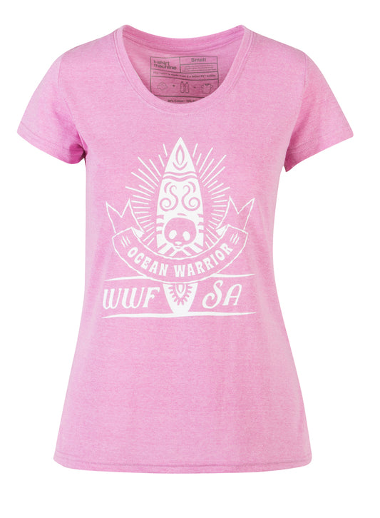 Ladies Surf T-shirt Mauve