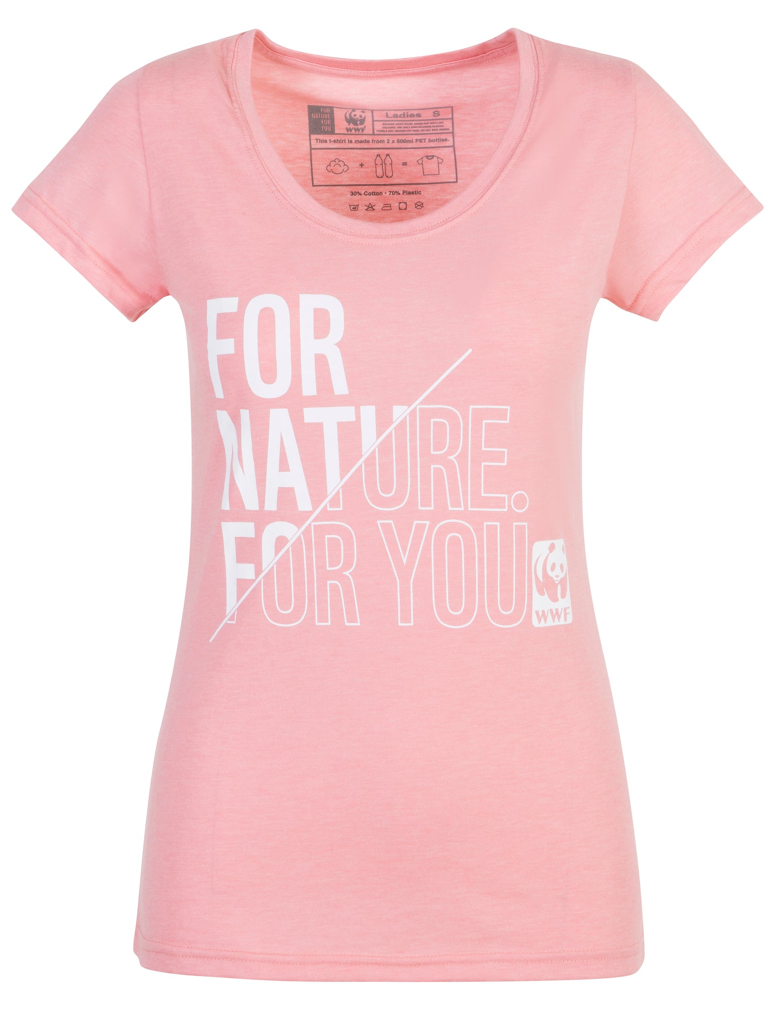 For Nature For You Quartz Pink Ladies T-Shirt