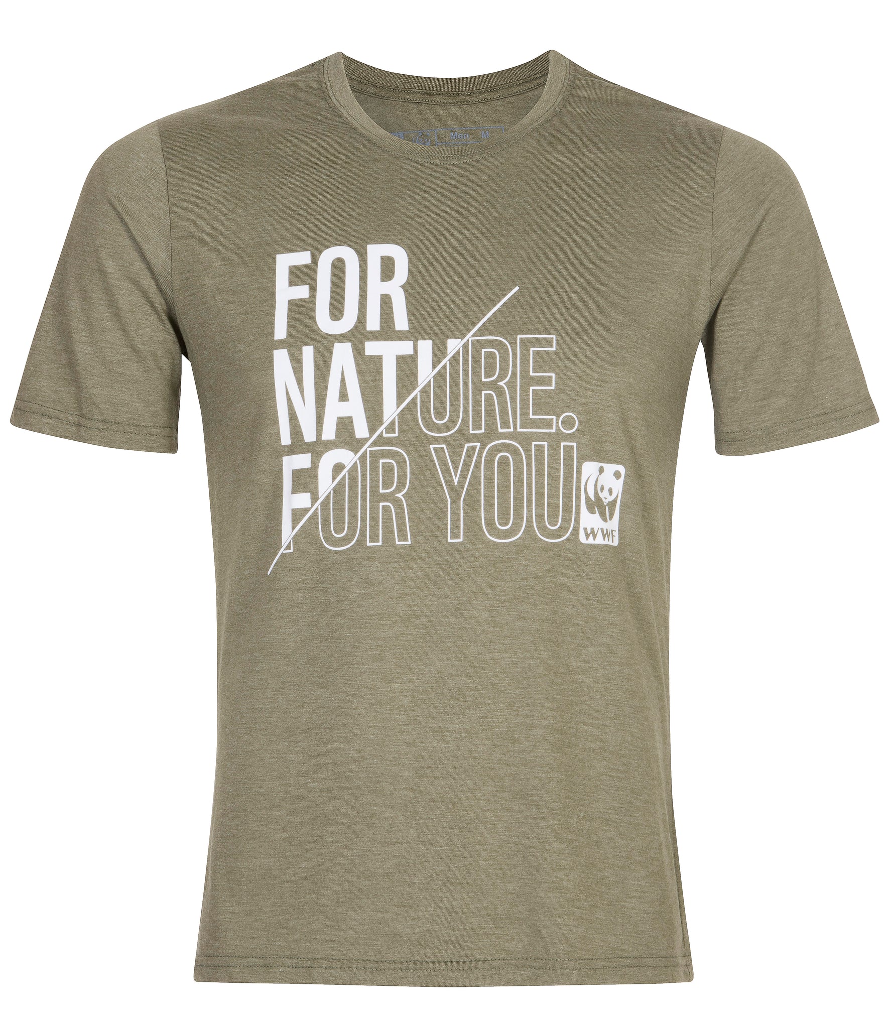 For Nature For You Olive Green Men's T-Shirt