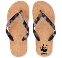 beach cork flip flops
