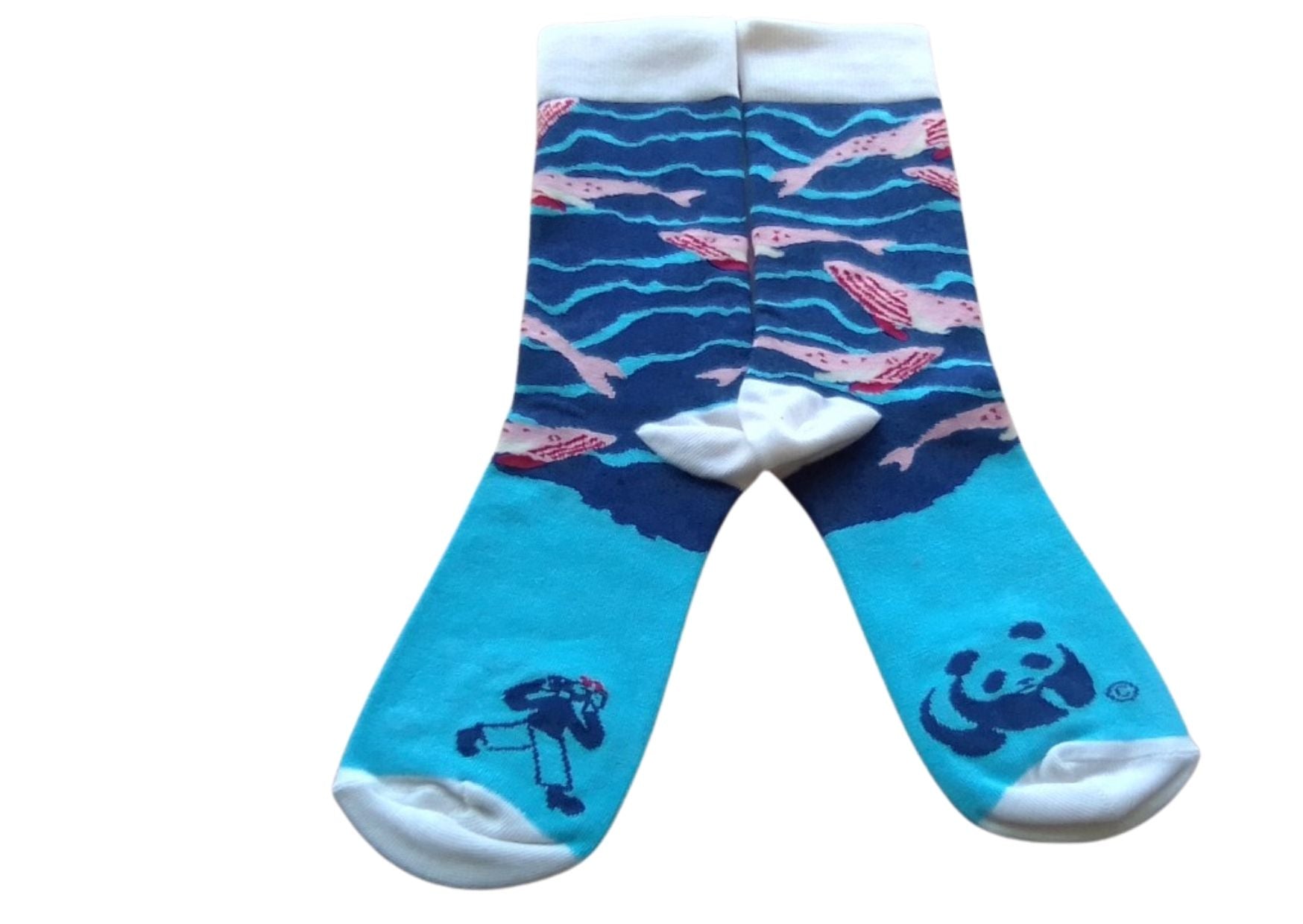 FEAT. sock co.'s Whales socks