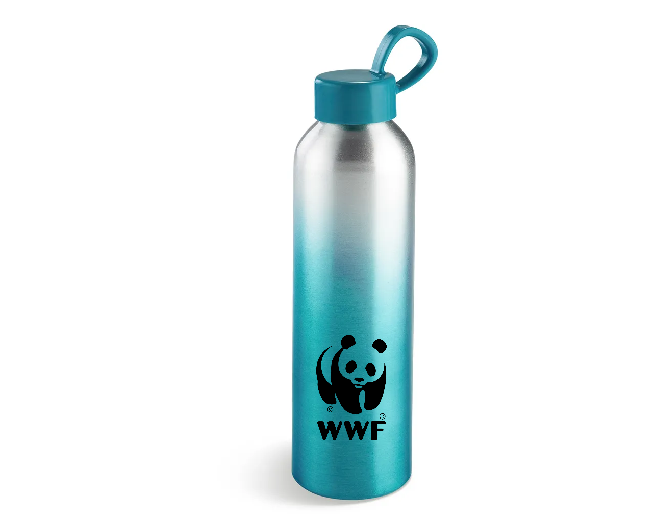 WWF Water Bottle - Turquoise